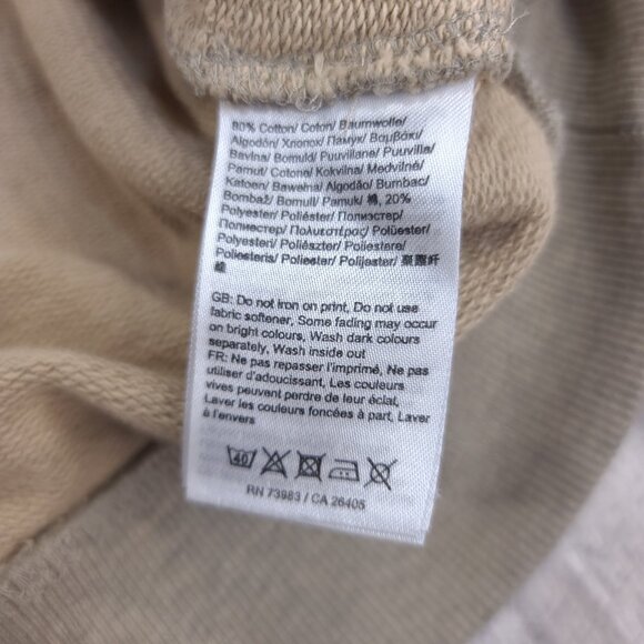 Helly Hansen Hoodie Mens XXL Brown Workwear Graphic Kangaroo Hoody Pullover - Picture 6 of 7